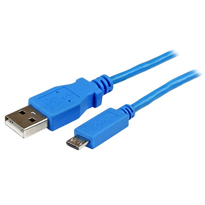 Cable USB Micro Azul