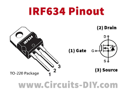 IRF634  MOSFET  G7-A4